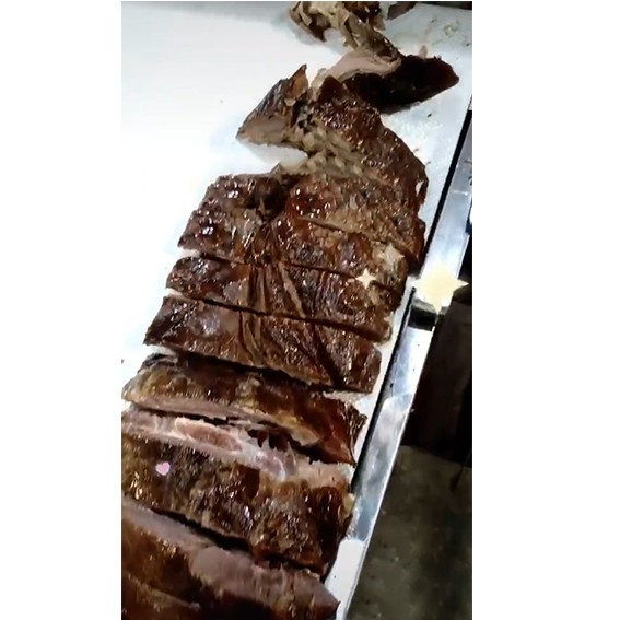 鸭切片效果